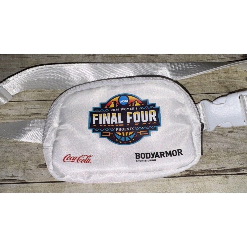 Collectible NCAA Women’s Phoenix Final Four Fanny Pack Bag White In Color 2026